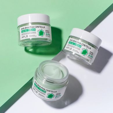 APLB AHA BHA PHA Centella Facial Cream &ndash; крем для проблемної шкіри з AHA, BHA, PHA та центелою азіатською