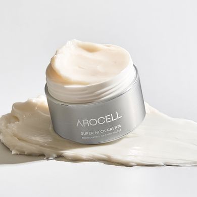 Arocell Super Neck Cream – регенеруючий антивіковий крем для шиї з полінуклеотидами та ізофлавонами 80 г