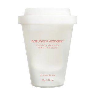Haruharu Wonder Centella 5% Niacinamide Radiance Gel Cream &ndash; зволожуючий гель-крем з ніацинамідом 5% і центеллою