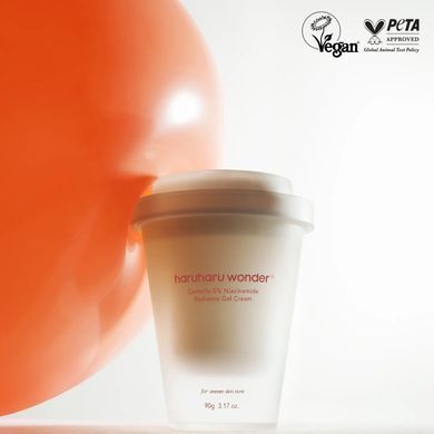 Haruharu Wonder Centella 5% Niacinamide Radiance Gel Cream &ndash; зволожуючий гель-крем з ніацинамідом 5% і центеллою