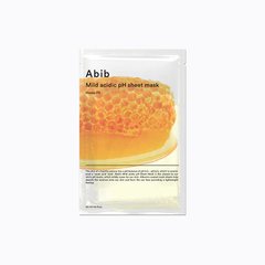 Abib Mild Acidic pH Sheet Mask Honey Fit – пом'якшуюча тканинна маска з медом