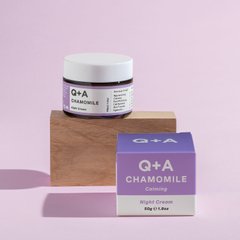 Q+A Chamomile Night Cream — нічний крем для обличчя з ромашкою