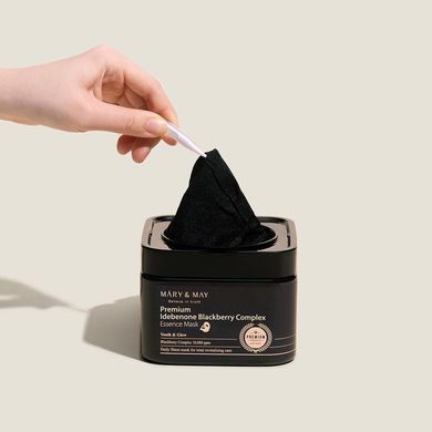 Mary&May Premium Idebenonе Blackberry Complex Essence Mask &ndash; тканинні маски з антиоксидантами