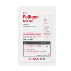 Dr.FORHAIR Sea Salt Scaler – пілінг для шкіри голови з частинками солі з мертвого моря