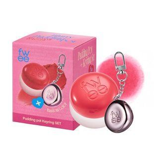 FWEE Lip&Cheek Blurry Pudding Pot &ndash; кремові рум'яна з брелком