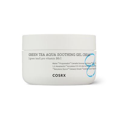 COSRX Hydrium Green Tea Aqua Soothing Gel Cream — зволожуючий гель-крем