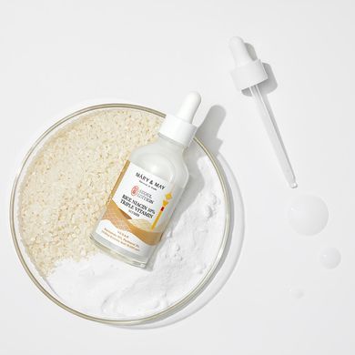 Mary&May Rice Niacin 10% Triple Vitamin Serum &ndash; освітлювальна сироватка з ніацинамідом 10% і рисом