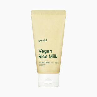 Goodal Vegan Rice Milk Moisturizing Cream &ndash; зволожуючий крем з рисом і керамідами