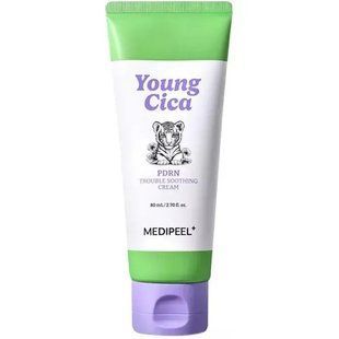 Medi-Peel Young Cica PDRN Trouble Soothing Cream &ndash; заспокійливий крем для обличчя з PDRN і центеллою азіатською