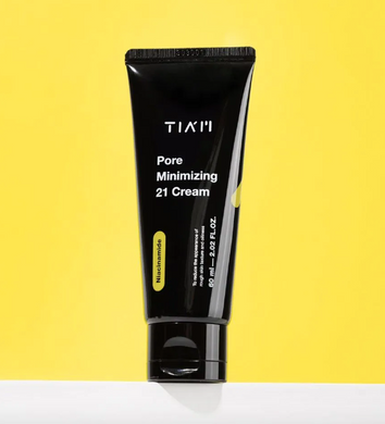 TIA'M Pore Minimizing 21 Cream – крем для жирної шкіри з ніацинамідом 5%