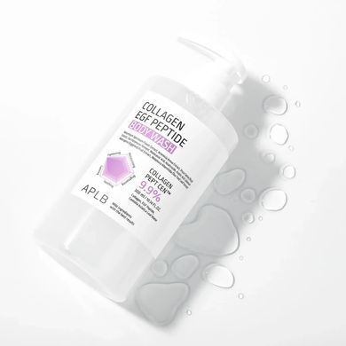 APLB Collagen EGF Peptide Body Wash &ndash; гель для душу для пружності та відновлення шкіри з колагеном, EGF та пептидами