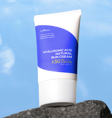 Isntree Hyaluronic Acid Natural Sun Cream – мінеральний сонцезахисний крем SPF 50