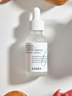 Cosrx AHA/BHA Refresh Vitamin C Booster Serum — освітлююча сироватка з кислотами і вітаміном С
