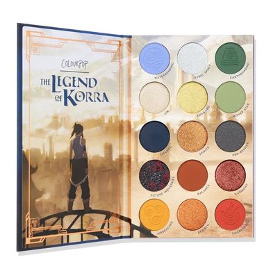 Colourpop Legend of Korra – палетка тіней