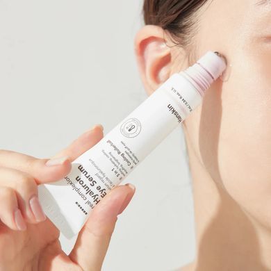 Hanskin Real Complexion Hyaluron Eye Serum &ndash; зволожуюча сироватка під очі з масажером-аплікатором