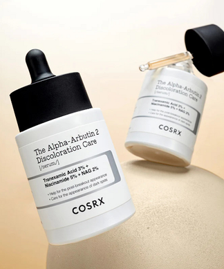 COSRX The Alpha-Arbutin 2 Discoloration Care Serum &ndash; освітлювальна сироватка з альфа-арбутином 2%
