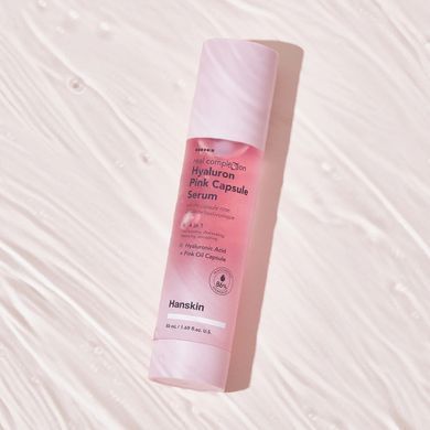 Hanskin Real Complexion Hyaluron Pink Capsule Serum &ndash; сироватка для сяяння шкіри зі зволожуючими капсулами