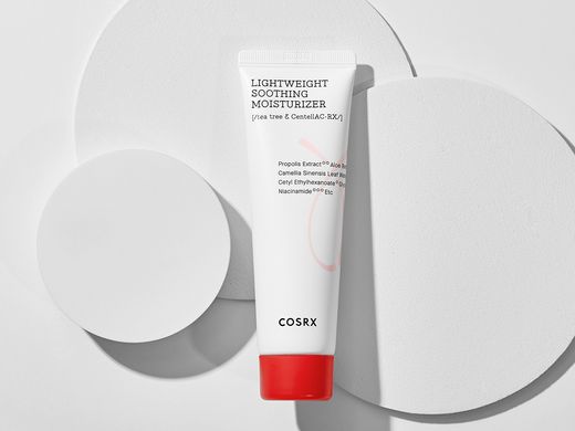 Cosrx AC Collection Lightweight Soothing Moisturizer — легкий зволожуючий крем для чутливої і проблемної шкіри