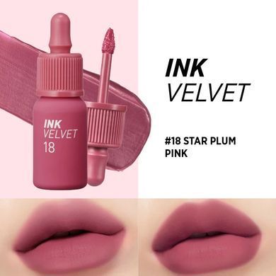 Peripera Ink The Velvet &ndash; стійкий вельветовий тінт для губ