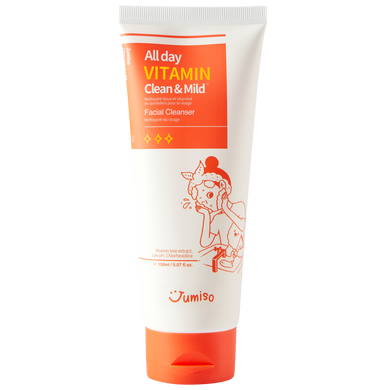 Jumiso All day Vitamin Clean&Mild Facial Cleanser — гель для вмивання