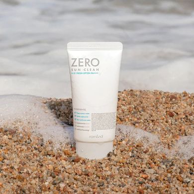 rom&nd Zero Sun Clean 01 Fresh SPF50+ PA++++ сонцезахисний крем на сучасних фільтрах 50 мл