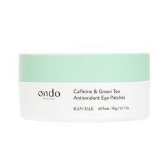 Ondo Beauty 36.5 Caffeine & Green Tea Antioxidant Eye Patches – гідрогелеві патчі з кофеїном і зеленим чаєм