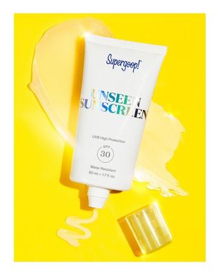 Supergoop! Unseen Sunscreen SPF 30 — сонцезахисний крем з SPF 30