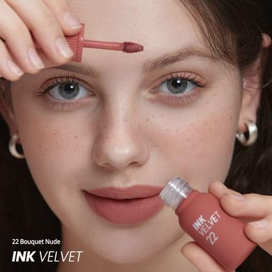 Peripera Ink The Velvet &ndash; стійкий вельветовий тінт для губ