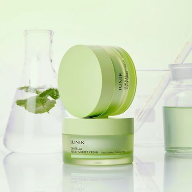 IUNIK Centella Relief Sorbet Cream &ndash; зволожуючий гель-крем з текстурою щербету із центеллою