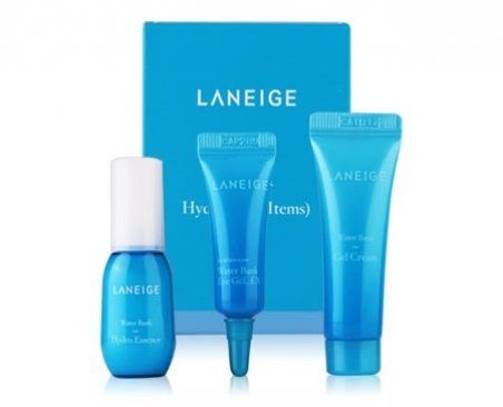 Laneige Water Bank Hydro Kit 3 type(Hydro Essence+Hydro Cream+Eye Gel) — набір для інтенсивного зволоження шкіри