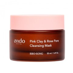 Ondo Beauty 36.5 Pink Clay & Rose Pore Cleansing Mask – очищуюча маска з рожевою глиною та трояндою