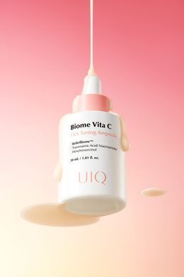 UIQ Biome Vita C TXA Toning Ampoule &ndash; освітлювальна концентрована сироватка з транексамовою кислотою