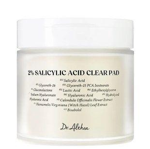 Dr. Althea 2% Salicylic Acid Clear Pad &ndash; тонер-пади з саліциловою кислотою 2%