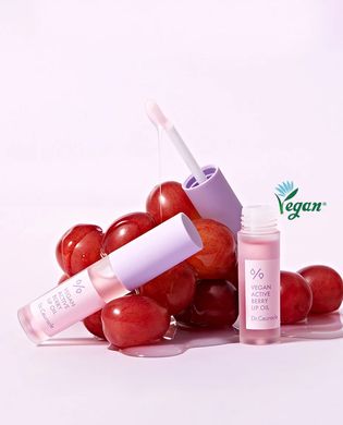 Dr.Ceuracle Vegan Active Berry Lip Oil – олійка-блиск для губ з ресвератолом та екстрактом журавлини