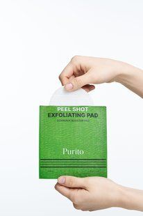 Purito Seoul Peel Shot Exfoliating Pad &ndash; пілінг-педи з деревним вугіллям та ензимами