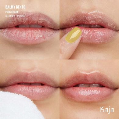 Kaja Balmy Bento – скраб та бальзам для губ