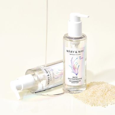 Mary&May Rice Glutathione LHA Cleansing Oil &ndash; гідрофільна олія з рисом та глутатіоном
