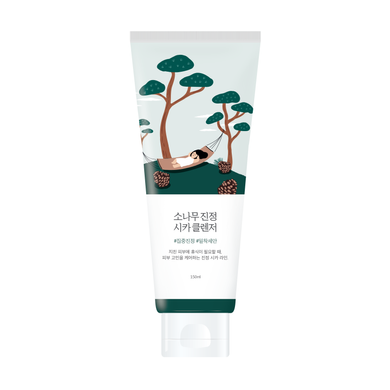 ROUND LAB Pine Calming Cica Cleanser &ndash; пінка для вмивання з екстрактом голок сосни