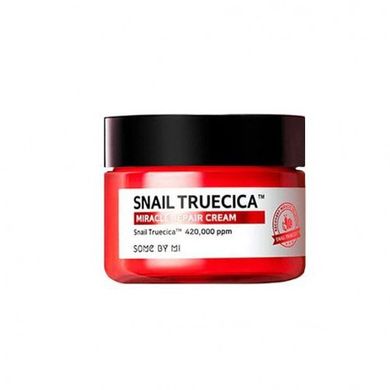 Some By Mi Snail Truecica Miracle Repair Cream — зволожуючий крем проти слідів постакне