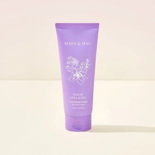 Mary&May White Collagen cleansing foam &ndash; пінка для вмивання з колагеном 150 мл