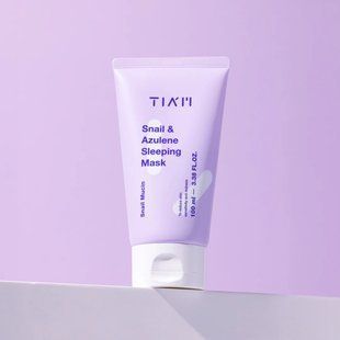 TIA'M Snail & Azulene Sleeping Mask &ndash; нічна маска з муцином равлика та азуленом