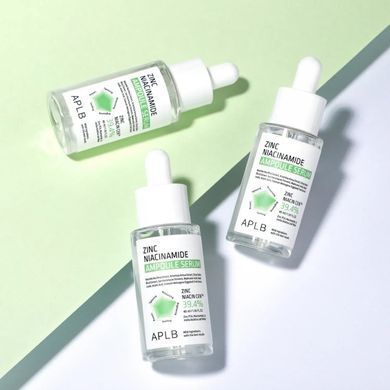 APLB Zinc Niacinamide Ampoule Serum &ndash; сироватка для проблемної шкіри з цинком і ніацинамідом