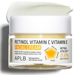 APLB Retinol Vitamin C Vitamin E Facial Cream – зволожуючий крем з ретинолом, вітамінами С і Е