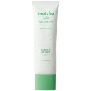 House of Hur Matcha Light Sun Cream SPF50+ PA++++ &ndash; легкий сонцезахисний крем з матча