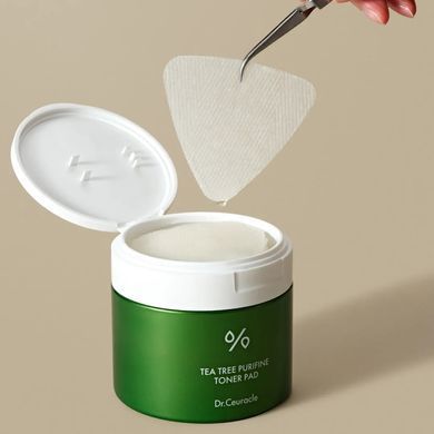 Dr.Ceuracle Tea Tree Purifine Toner Pad &ndash; тонізуючі пади з екстрактом чайного дерева