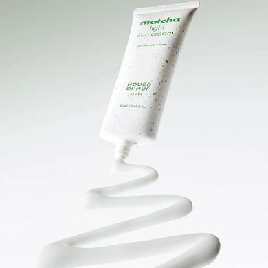 House of Hur Matcha Light Sun Cream SPF50+ PA++++ &ndash; легкий сонцезахисний крем з матча