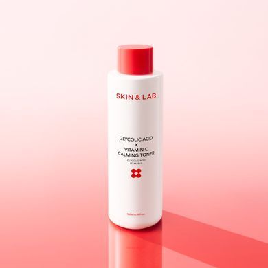 SKIN&LAB Glycolic Acid &times; Vitamin C Calming Toner &ndash; заспокійливий тонер з гліколевою кислотою та вітаміном C