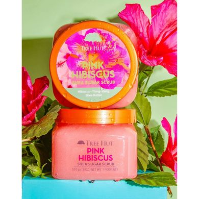 Tree Hut Pink Hibiscus Sugar Scrub – цукровий скраб для тіла з з рожевим гібіскусом