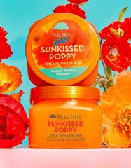 Tree Hut Sunkissed Poppy Sugar Scrub – скраб для тіла з мандариново-квітковим ароматом