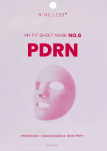 NINE LESS My Fit Sheet Mask No.6 PDRN &ndash; тканинна маска з PDRN